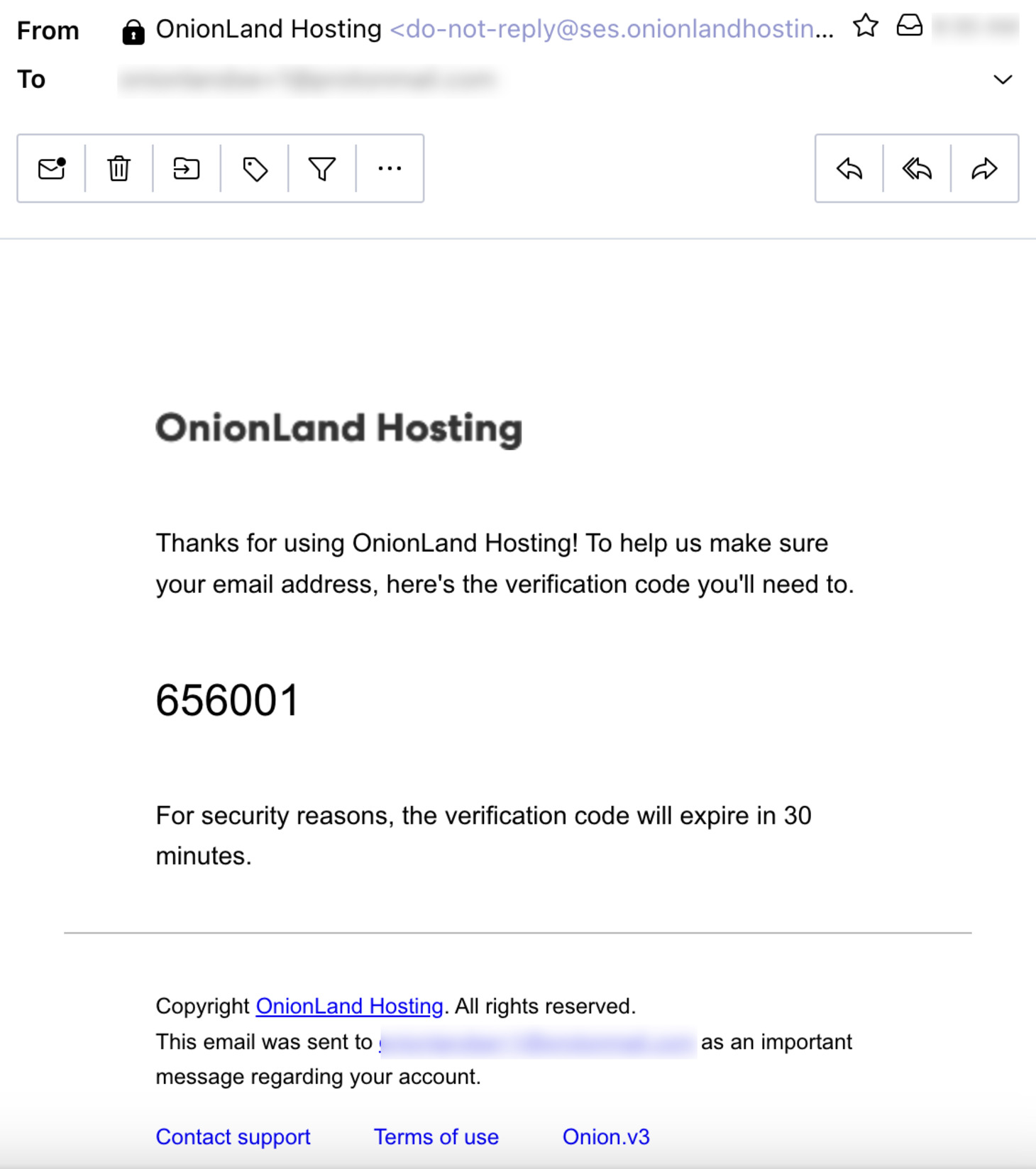 You will receive a email verification email. If you do not receive, please check your junk/spam mailbox. Copy the six-digit verification code